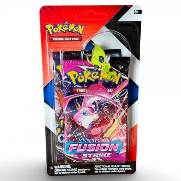 2-pack pin blister - Celebi - Fusion Strike + Chilling Reign