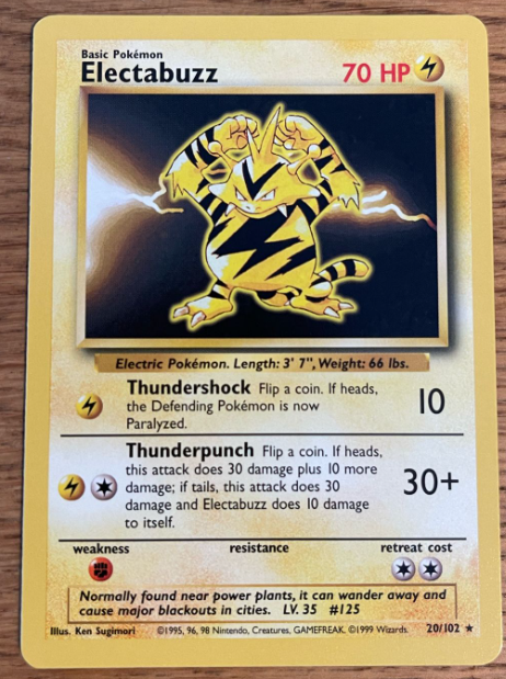 Electabuzz (Base Set) | NM