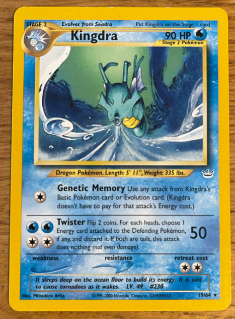 Kingdra (Neo Revelation / Excellent)