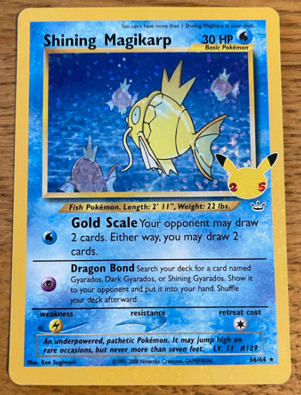 Shining Magikarp (Celebration / Near Mint)