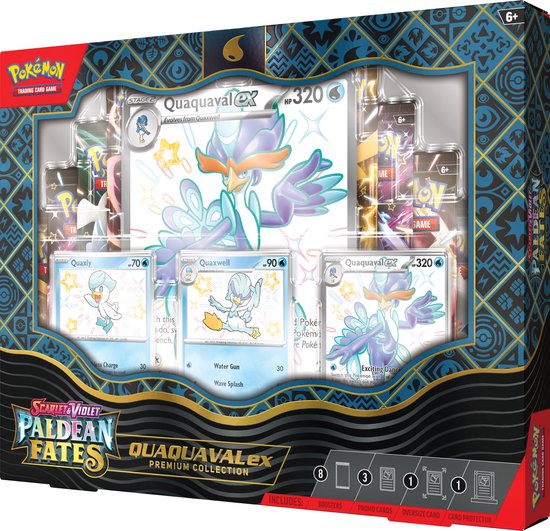Paldean Fates Quaquaval EX Premium Collection